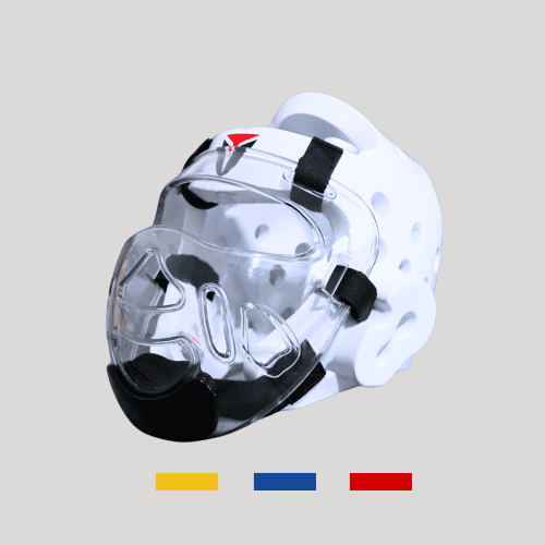 Kaciga za tekvondo sa vizirom